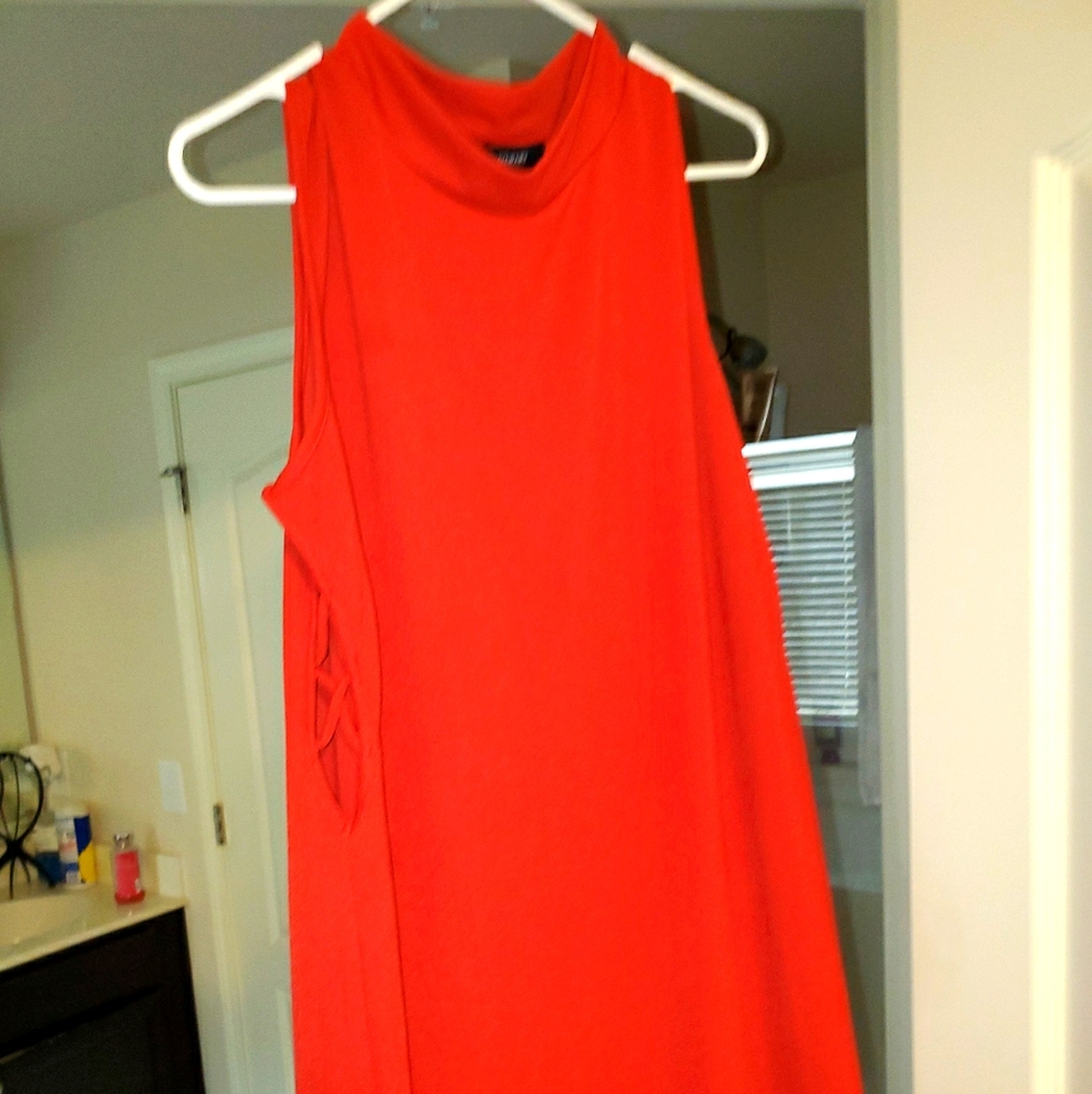 Red Midi Dress